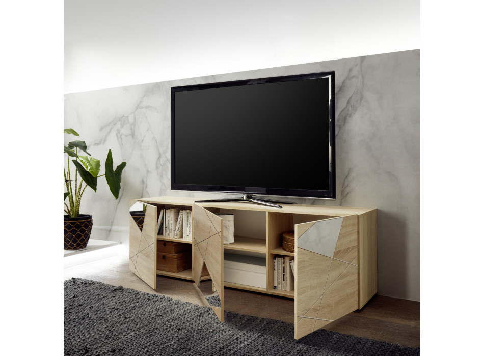 VITTORIA - 3-door TV stand